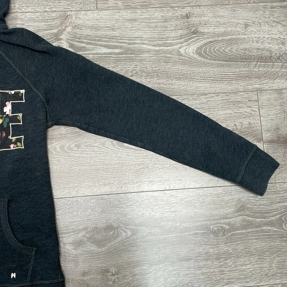 Victoria’s Secret Angels Floral “LOVE” Graphic Full Zip Hooded Sweatshirt M - Picture 7 of 16